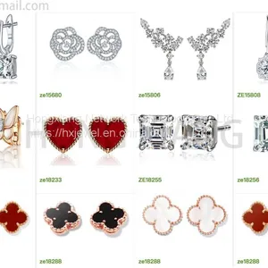Branded Jewelry Style Fashion S925 Earrings Set thumbnail-4
