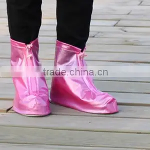 Hot Sale Waterproof Pvc White Transparent Shoe Cover Rain Boots thumbnail-1