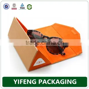 Matte Black Cardboard Gift Box, Unique Cardboard Box Packaging for Sunglass thumbnail-5
