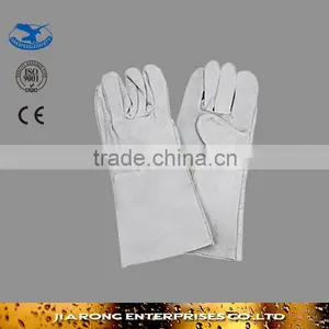 14"/16" Long Length Importers of Man Cow Leather Gloves China Manufacture LG038 thumbnail-1