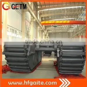 Undercarriage of Amphbious Excavator Heavy Construction Machinery Doosan Motor 0.9 Cubic Meter Bucket thumbnail-2