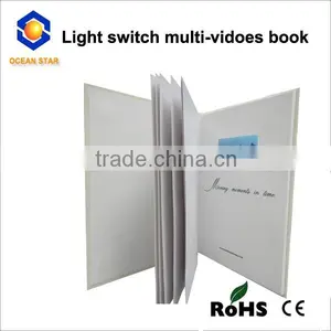 Customized Multi-page Printing Video Book/video Brochure Card thumbnail-1