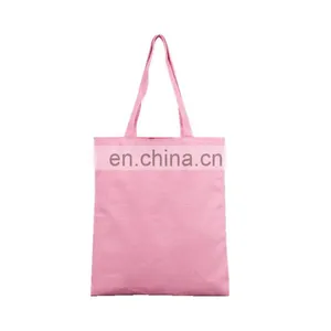 Hot Sale Wholesale 100% Cotton Women Handbag Large Canvas Tote Bag With Custom Printed Logo thumbnail-5