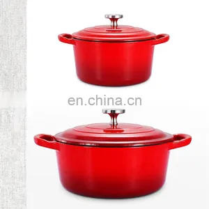 Enamel Cast Iron Dutch Oven Casserole Sauce Pan thumbnail-1
