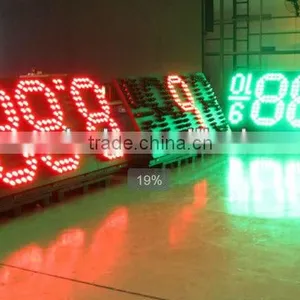New Porducts 42 Inch High Brightness Gas Station No-7 Segment LED Gas Price Display Board thumbnail-1