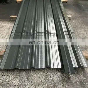 22 Gauge Curve Gi Gl Ppgi Metal Corrugated Roofing Sheet thumbnail-3
