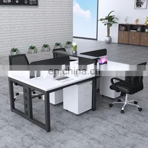 Contemporary Luxury Designer Office Furniture White Desk Executive Modern Computer Office Desk thumbnail-4