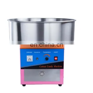 110V/220V Commercial Sweet Cotton Candy Maker Electric Automatic Marshmallow Flower Fancy Candyfloss Sugar Floss Machine US EU thumbnail-1