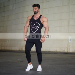 Wholesale Custom Best Polyester Training Fitness Terry Mens Jogger Pants thumbnail-4