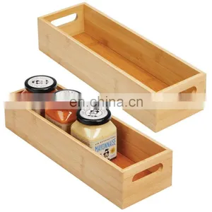 New Design Multi-purpose High Quality Simple Luxury Kitchen Bamboo Storage Holder thumbnail-1