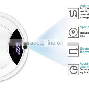 2016 New Arrival Robot Vacuum Cleaner Dry and Wet Anti Falling Robot OEM Factory thumbnail-5
