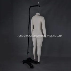 Dongguan New Arrival Missy 8 Fabric Full Body Dress Form With Collapsible Shoulder Dummy Tailor Female Mannequin thumbnail-4