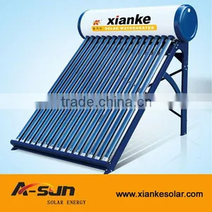 Cheap Price Low Pressurized Vacuum Tube / Glass Tube Solar Water Heater thumbnail-1