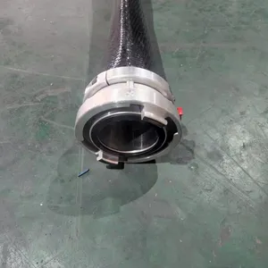 Oil and Gas Develop Use Large Diameter High Pressure Polyurethanes TPU Layflat Hose Discharge Water Hose thumbnail-1