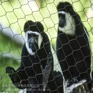 SS 304/316 Stainless Steel Cable Mesh for Zoo, Aviary & Safety Fencing Applications thumbnail-1