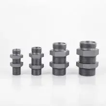 Parker GSV Compression Bulkhead Fitting, High-Pressure Hydraulic Tubing Adapter Bulkhead Fitting, 6D Series Carbon thumbnail-5