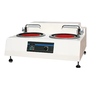 MP-2B Manual Metallographic Equipment Double Disc Sample Specimen Grinding and Polishing Machine thumbnail-1