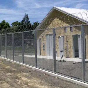 Eco-Friendly 358 Anti-climb Fence for Prison and Military Facility Security thumbnail-4