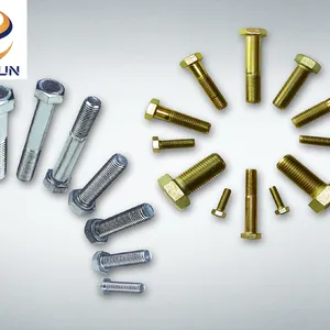 China Fastener Factory Hex Bolt OEM Custom Non-Standard Bolts Carbon Steel/ Stainless Steel Full/Half Thread Hex Head Bolts thumbnail-3