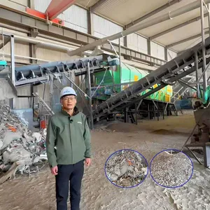 Automatic Waste Sorting Disposal Recycle Machine Organic Garbage Sorting Line With Conveyor Belt thumbnail-4