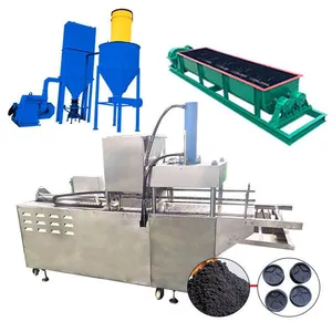 Heavy Duty Charcoal Powder Mineral Powder Coke Powder Mixing and Forming Production Line thumbnail-1