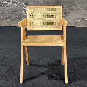 Free Sample Natural Luxurious Wooden Wholesale Dining Chairs Solid Wood Hotel Restaurant Dining Chairs thumbnail-1