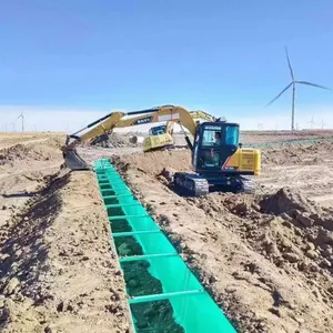 Fiberglass U-Shape Trench Cover for Road Drainage Gutterway - FRP/GRP Options thumbnail-5