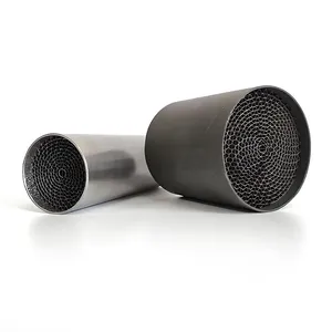 Universal New High Flow Metal Catalytic Converter for Automotive Exhaust EU 5/6 Compliant Three Way Catalyst thumbnail-4