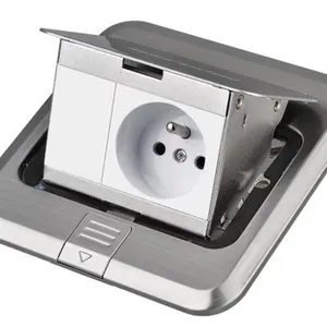 Modular Floor Socket for EU UK US AU and Global Socket Standards thumbnail-3