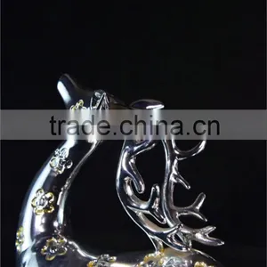 Deer Aircraft Decoration Sculpture Modern Statue Architectural Model Monument Souvenir thumbnail-2