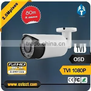 2.0MP Sony Sensor HD TVI High Camera 1080P High Resolution ir Camera Series ir Varifocal Bullet Camera Ip66 Bullet Camera thumbnail-1