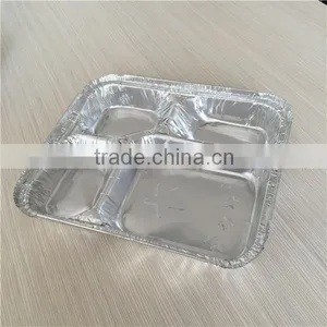 China Manufacture Airline Aluminium Foil Casserole Container thumbnail-2