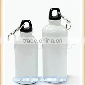 White Sport Bottle 500ml Sublimation Bottle thumbnail-1