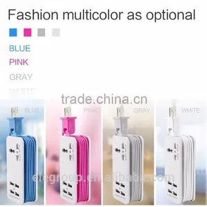 A Charger With 4 Usb Ports Smart Rapid Charger for Mobile Phone/tablets/camera/video Games/home thumbnail-3