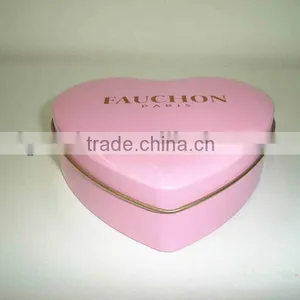 Small Heart Shape Tin Can Tin Box for Chocolate Promotion thumbnail-1