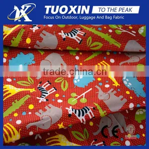 Cartoon Printed Polyester Taffeta Fabric thumbnail-1