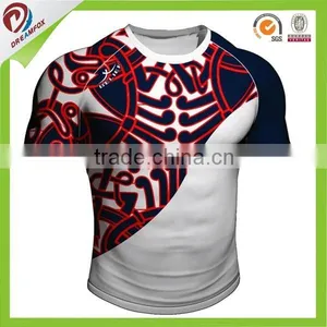 100% Polyester Custom Rugby Jersey New Design Custom Rugby Ball,south Africa Rugby Jersey thumbnail-4