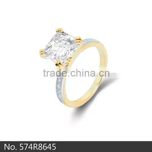 2015 New Fashion Jewelry Rings for Women Gold Ring Wholesale Engagement Ring thumbnail-1