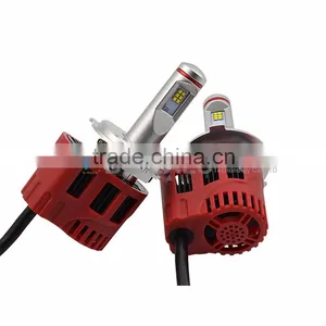 B-Deals Super Bright P6 45w 4500lm Motorcycle Led Headlight With Hi/ lo Beam h4 Lamp Base thumbnail-3