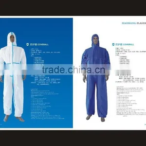 Disposable Ebola Protective Suit Coverall Overall thumbnail-4