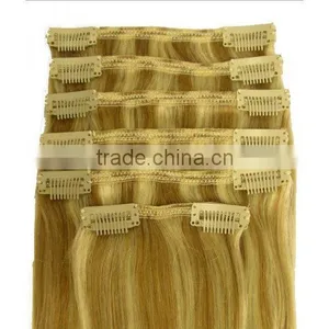 Top Quality Easy Clips Hair Extensions Human Hair Remy Clip In Hair Extensions thumbnail-6