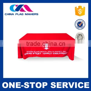 2015 Latest Customized Logo Double Layer Table Cloth thumbnail-1