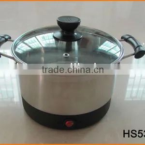 HS536 Straight Shape Stainless Steel Electric Pot thumbnail-1
