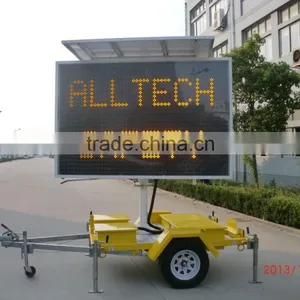 Portable Amber Color VMS Board for Traffic Control thumbnail-1