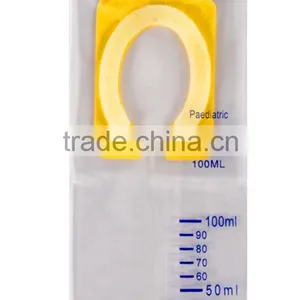 Best Price Sell Disposable Urine Collection Bag Disposable Paediatric Urine Bag 100ml thumbnail-2