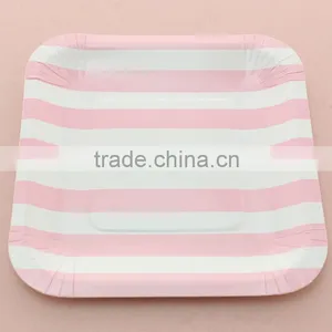 7 Inch Party Disposable Paper Plate Raw Material Quality Choice thumbnail-3