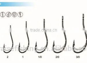 White Nickle High Carbon Steel PR-625 BIG SURF Wholesale Fishing Hook thumbnail-1