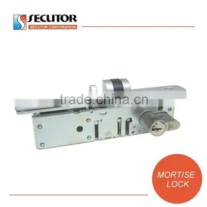 1-1/8 Inch Euro Version Reversible Deadlatch Mortise Lock thumbnail-1