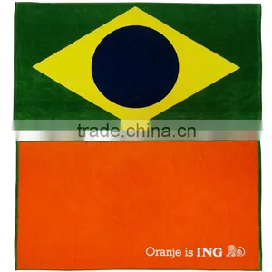Double Side Towel Flag World Cup Custom Beach Towel thumbnail-1