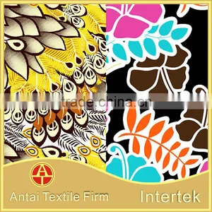 Designer Dress Design Floral Print Fabric /printed Flower Fabric thumbnail-2